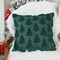 Christmas Tree Pillow Covers 18x18 Inch Set of 2, Xmas Winter Soft Plush Faux Fur Wool Decorative Throw Pillows Farmhouse Holiday Cushion Case for Home Decoration (Green) GC003-18